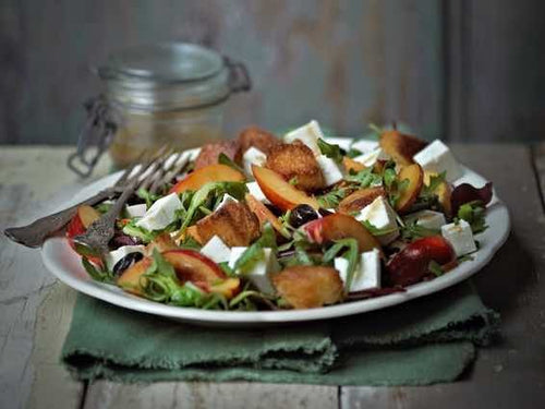 Mrs Bell's Salad Cheese, Nectarine & Rocket Salad