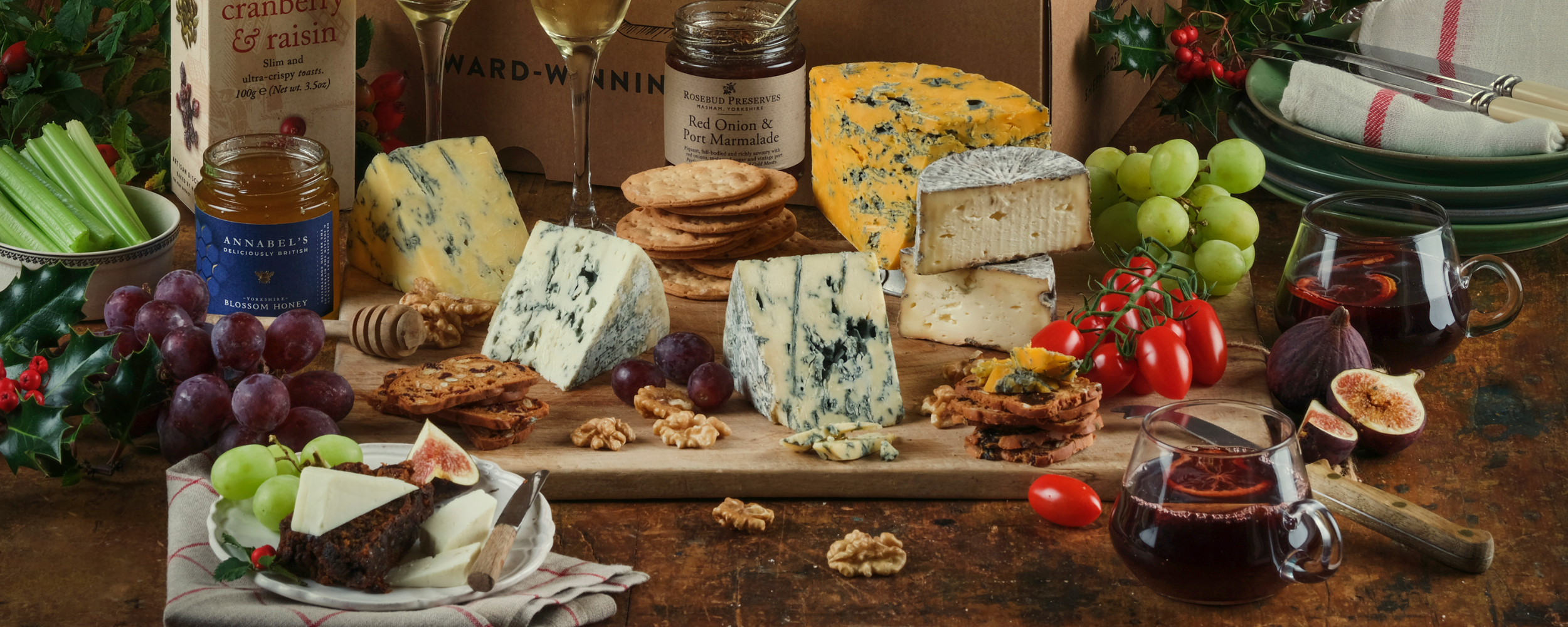 Creating the ultimate Christmas cheeseboard